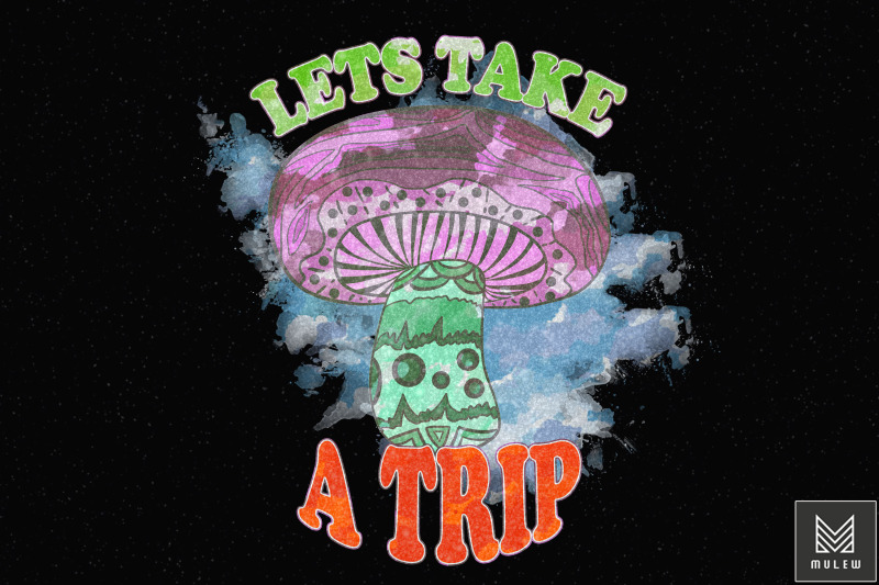 lets-take-a-trip-mushroom-hippie