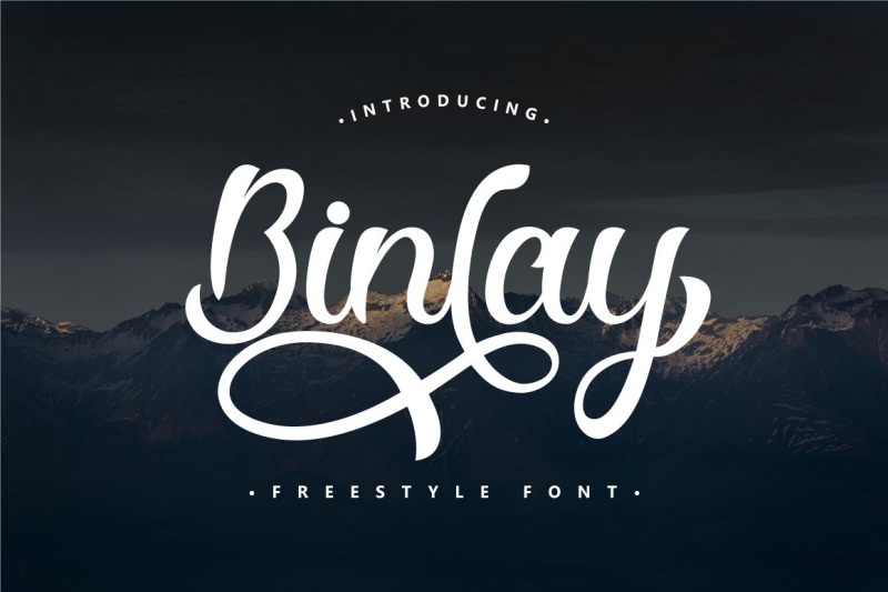 binlay-freestyle-font