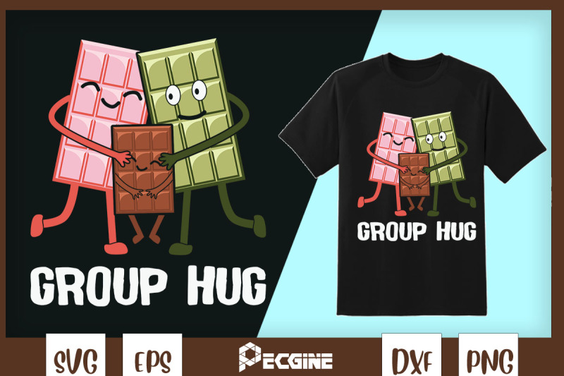 group-hug-marshmallow-chocolate
