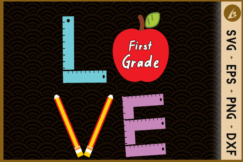 love-1st-grade-apple-back-to-school
