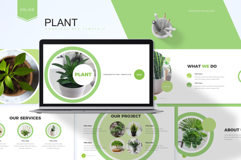plant-google-slides-template
