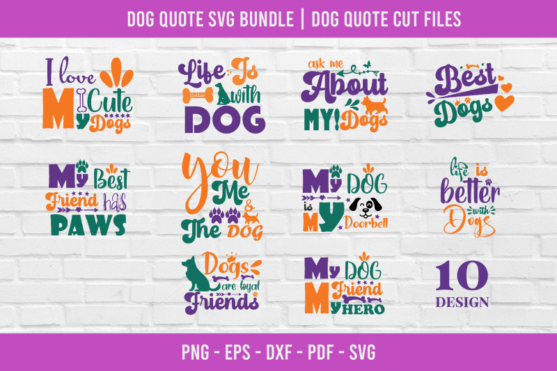 dog-quote-svg-bundle