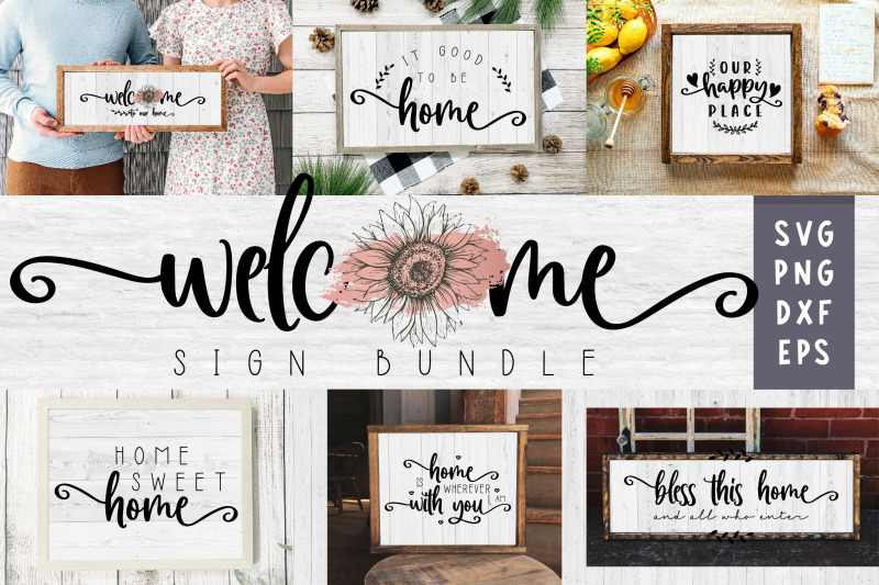 welcome-sign-svg-bundle