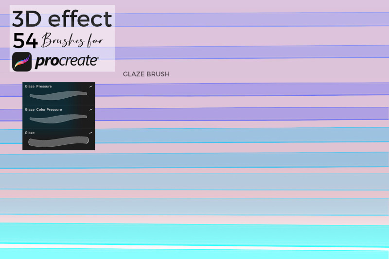 3d-effect-procreate-brushes