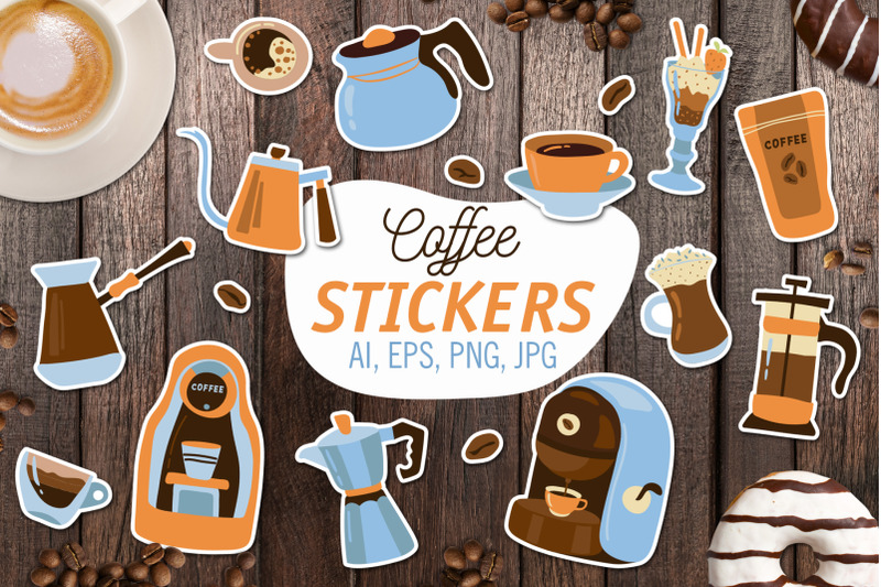coffee-stickers