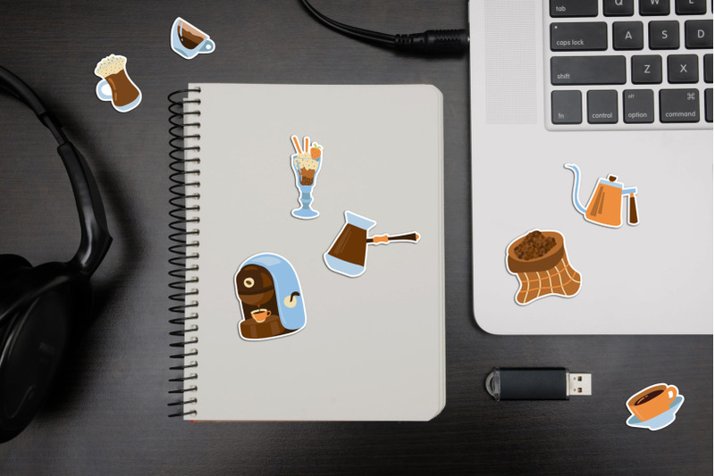 coffee-stickers