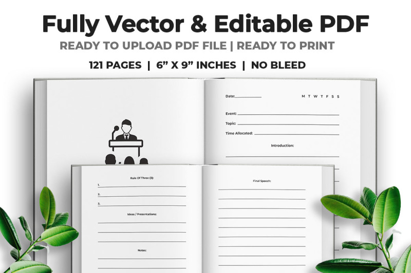 public-speaking-log-book-kdp-interior
