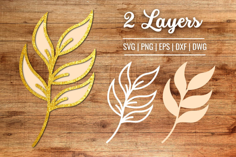 3d-paper-leaves-svg-bundle