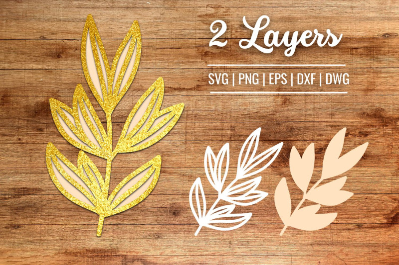 3d-paper-leaves-svg-bundle