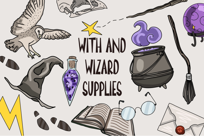 magic-clipart-witch-and-wizard-supplies