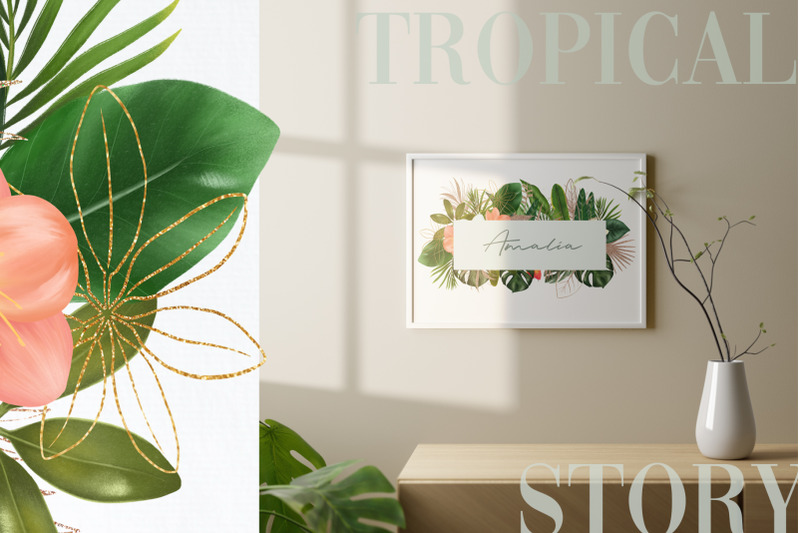 tropical-frames