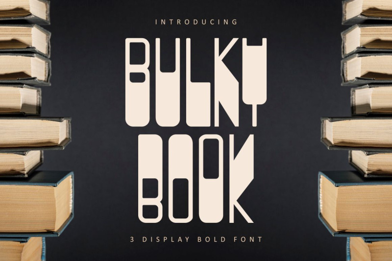 bulky-book-3-display-bold-font