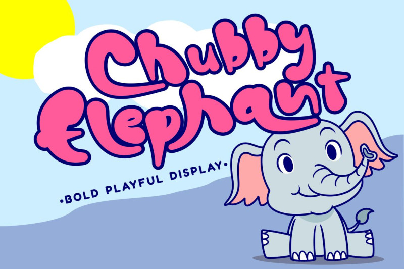chubby-elephant-bold-playful-font
