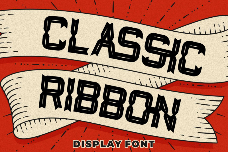 classic-ribbon-display-font