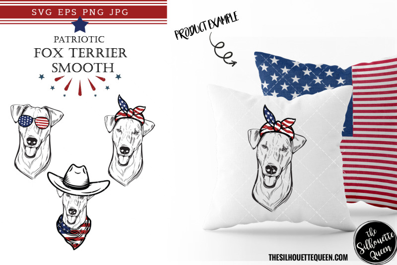 fox-terrier-smooth-dog-patriotic-cut-files-and-sublimation