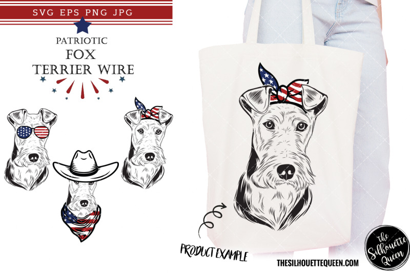 fox-terrier-wire-dog-patriotic-cut-files-and-sublimation