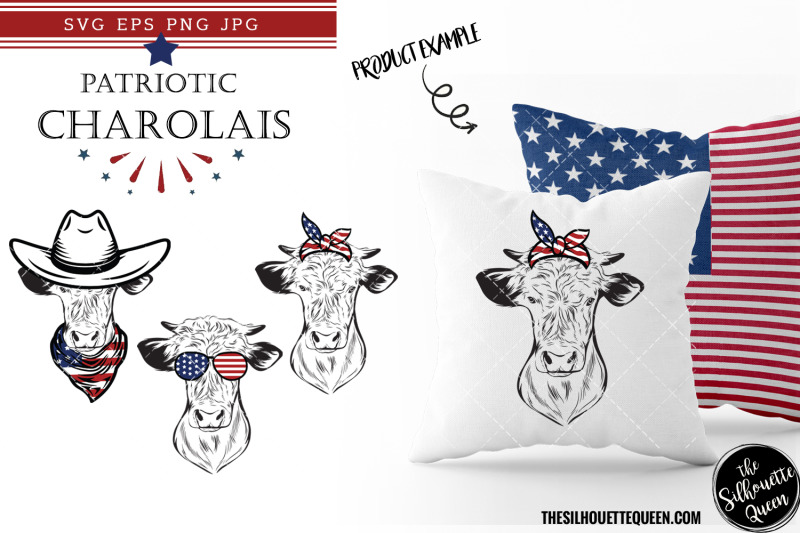 charolais-cow-patriotic-cut-files-and-sublimation