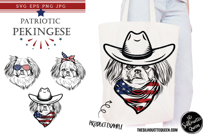 pekingese-dog-patriotic-cut-files-and-sublimation