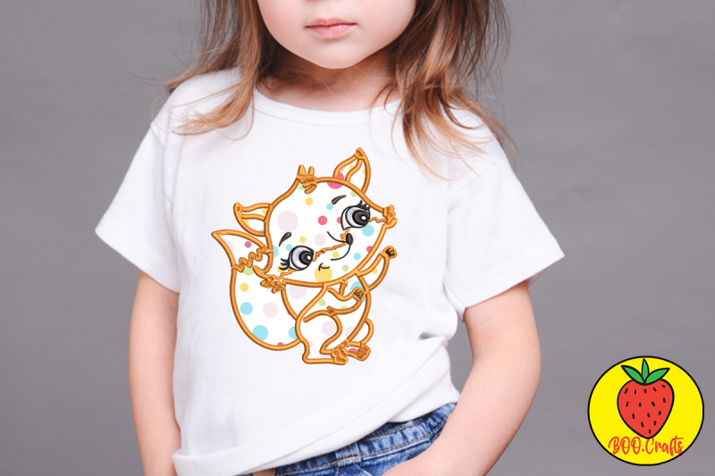 cute-fox-embroidery-design