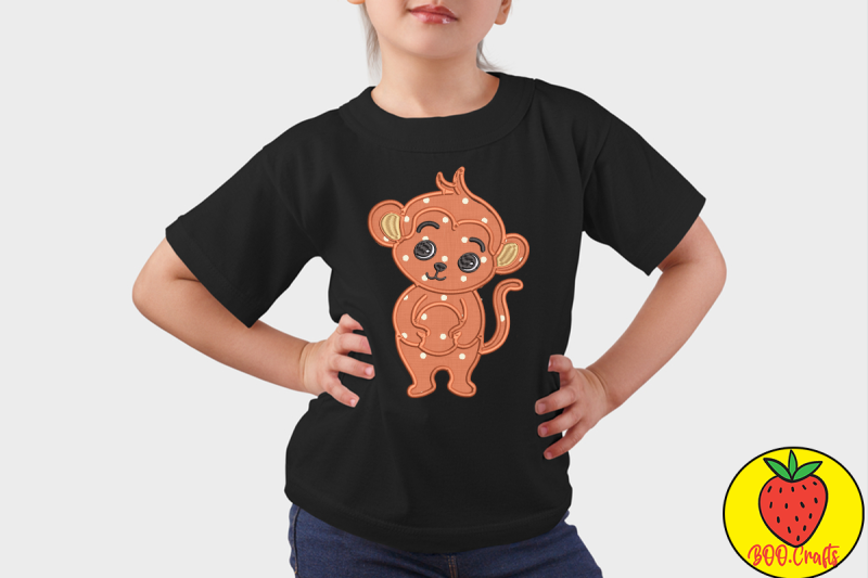 cute-monkey-embroidery-design