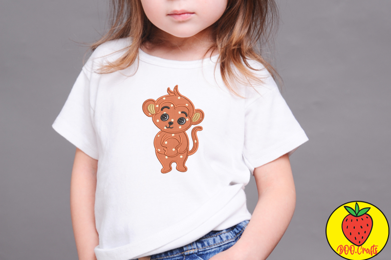 cute-monkey-embroidery-design