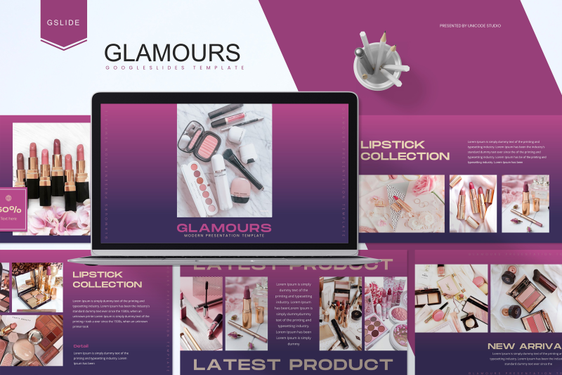 glamours-google-slides-template