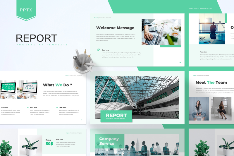 report-powerpoint-template