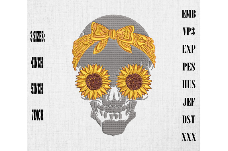 hippie-sunflower-skull-embroidery-hippie-amp-boho-style