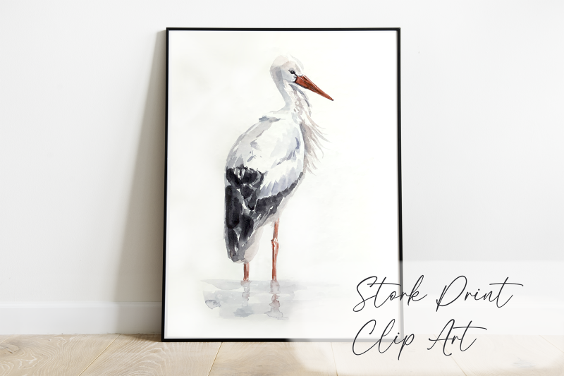 watercolor-stork-print-and-clip-art