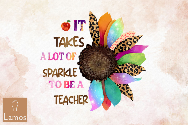 sunflower-sparkle-to-be-a-teacher-design