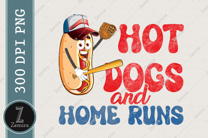 hotdogs-homeruns-baseball-lover-design