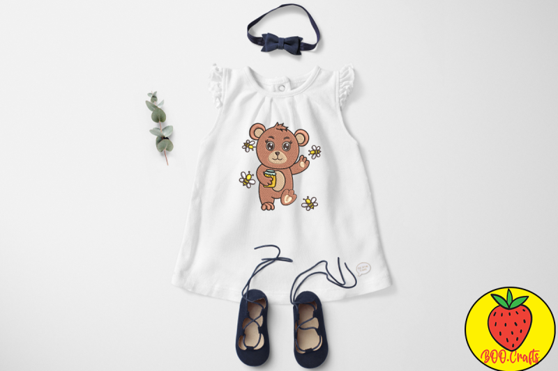 cute-bear-holding-honey-embroidery