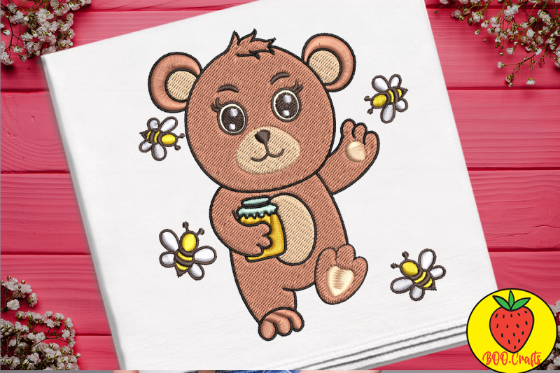 cute-bear-holding-honey-embroidery