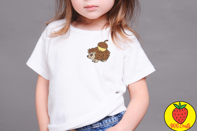 cute-hedgehog-chestnut-for-kid-embroidery