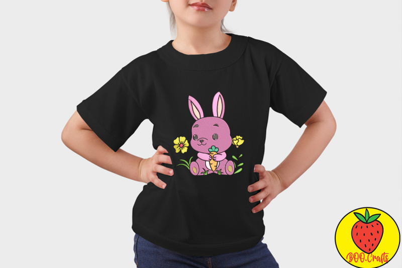 pink-cute-rabbit-embroidery