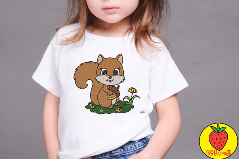 floral-squirrel-for-kid-embroidery