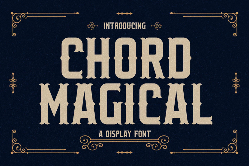 chord-magical-typeface