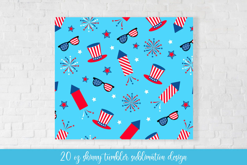 patriotic-fireworks-tumbler-wrap-sublimation-4th-of-july-tumbler