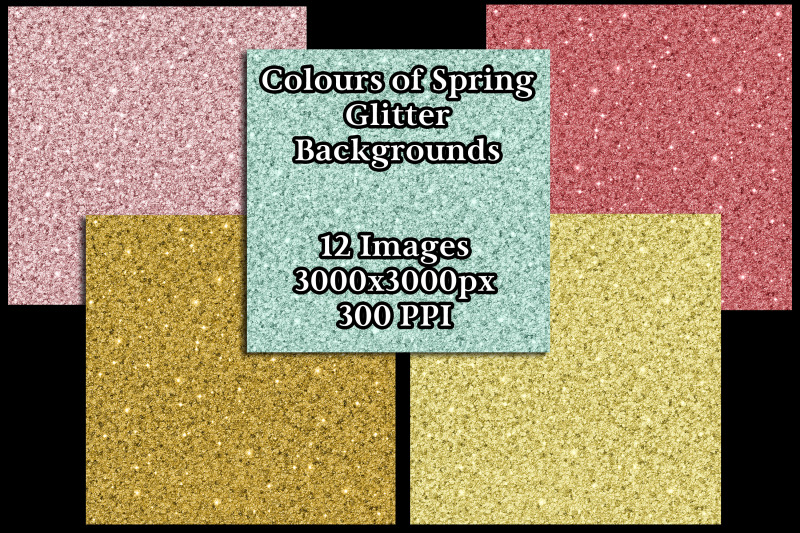 colours-of-spring-glitter-backgrounds