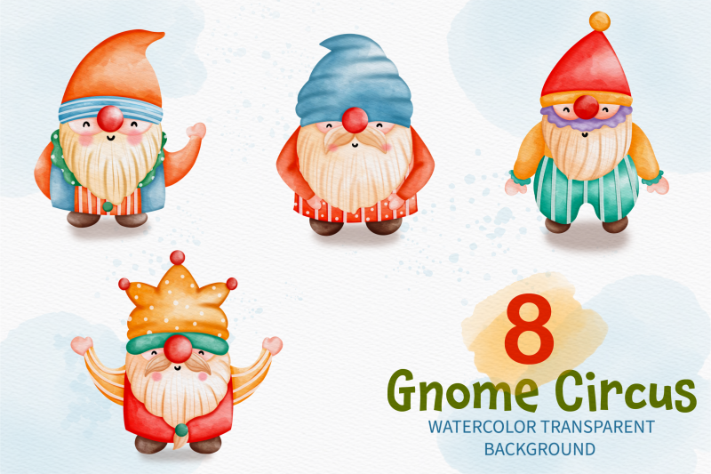 watercolor-circus-clipart-circus-gnome