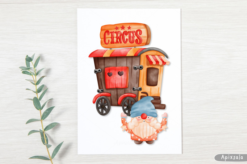 watercolor-circus-clipart-circus-gnome