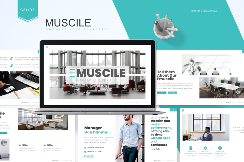 muscile-google-slides-template