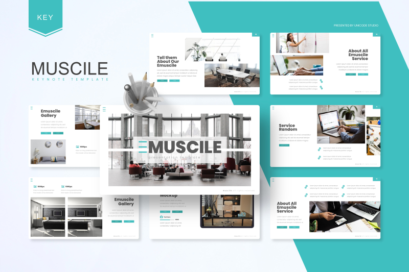 muscile-keynote-template