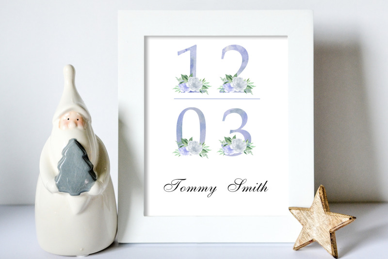 watercolor-floral-number-0-9-blue-digits-with-flowers