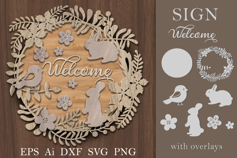 welcome-sign-3d-craft