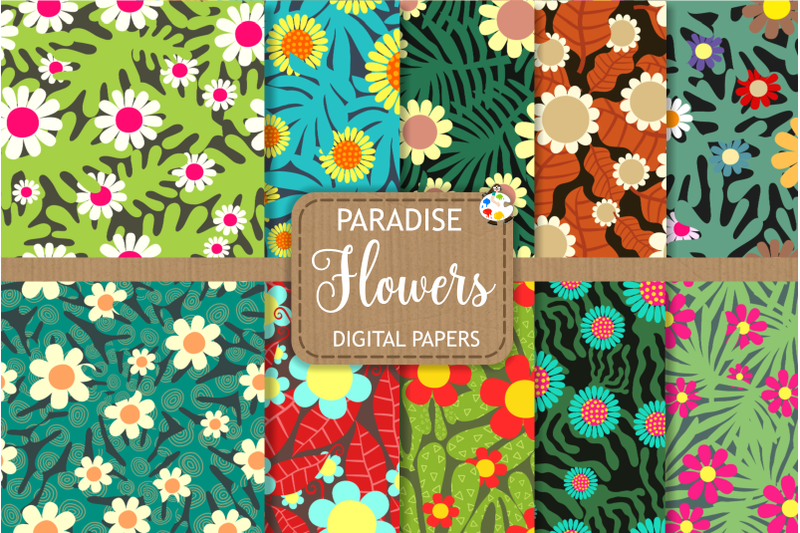 paradise-flowers-seamless-digital-textile-patterns