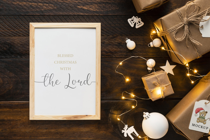 christmas-poster-blessed-christmas-christmas-wall-decor