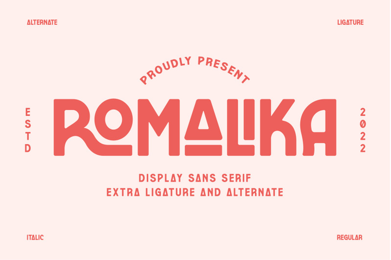 romalika-typeface