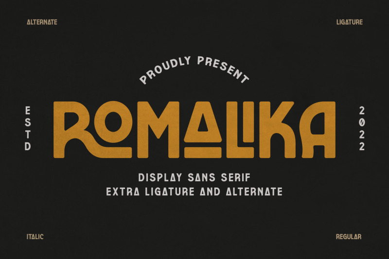 romalika-typeface