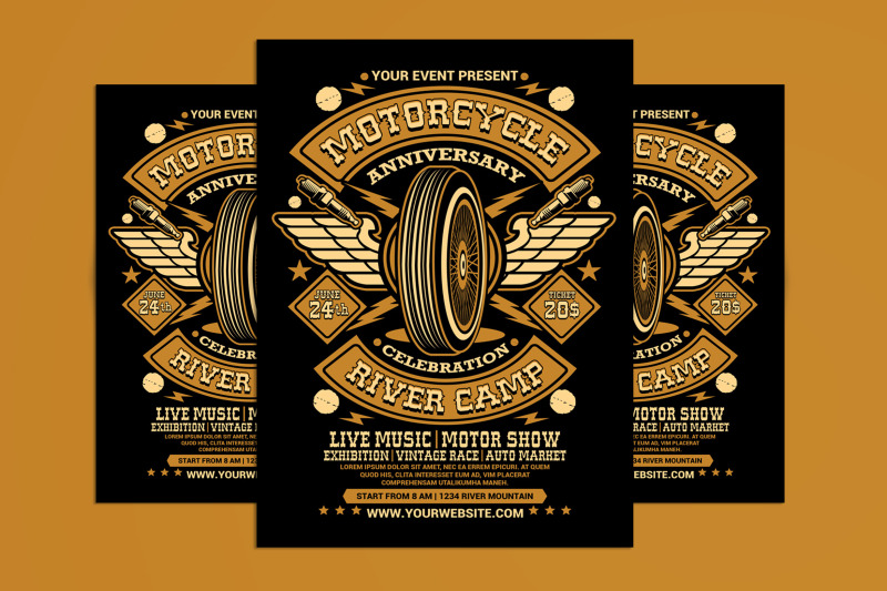 motorcycle-club-event-flyer